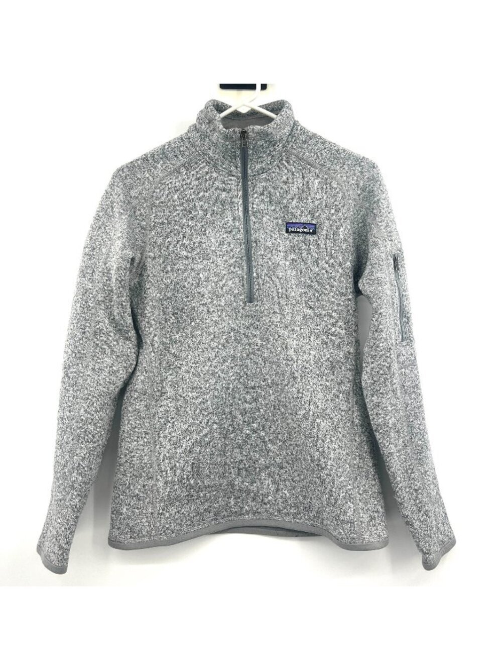 Patagonia Better Sweater Quarter Zip in Gray Women's Medium